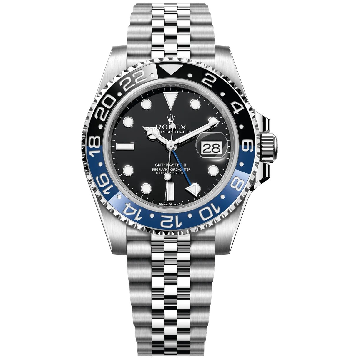 Rolex GMT-Master II “Batgirl”, reference 126710BLNR-0002