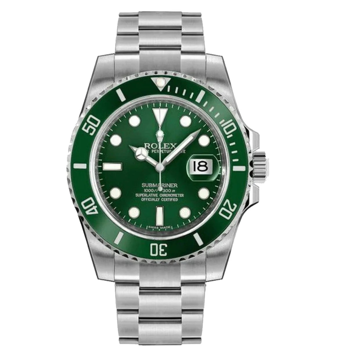 Rolex Submariner Date “Hulk”, reference 116610LV